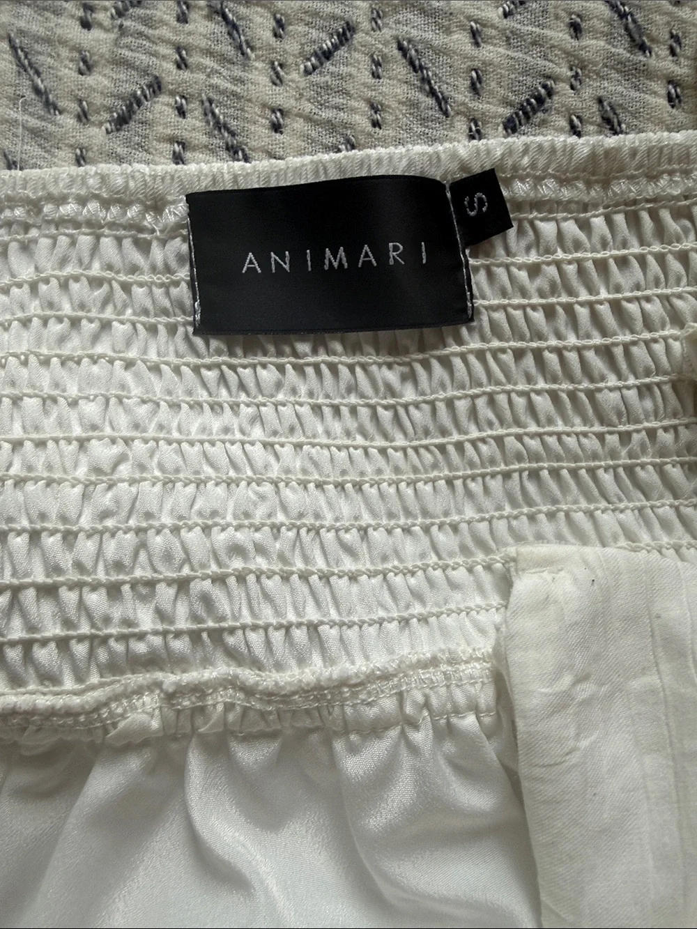 Animari White Tie-Front Maxi Dress